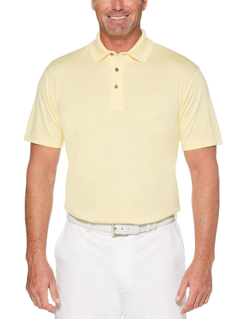 PGA TOUR Apparel Men's AirFlux™ Solid Golf Polo | Golf Apparel