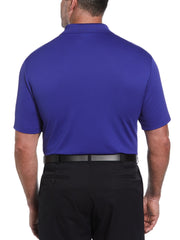 Big & Tall Airflux Mesh Golf Polo (Clematis Blue) 