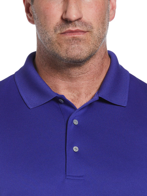 Big & Tall Airflux Mesh Golf Polo (Clematis Blue) 