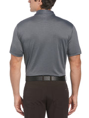 Big & Tall Heather Micro Stripe Golf Polo