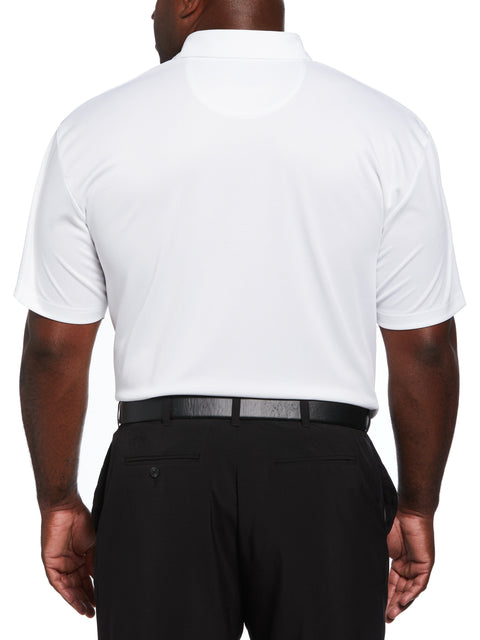 MicroTexture Golf Polo (Bright White) 