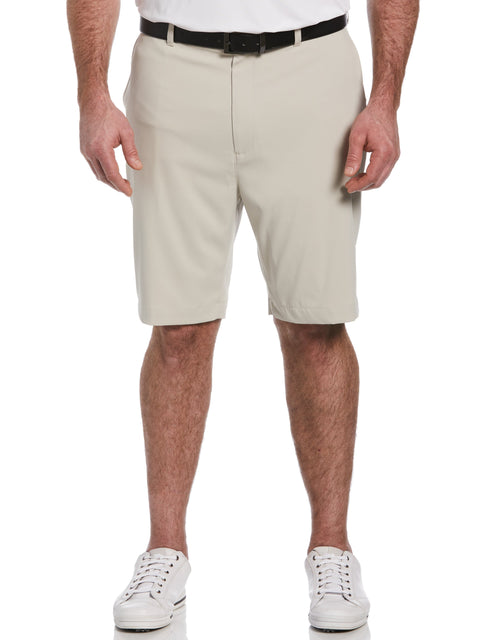 Callaway Apparel Big & Tall Opti-Stretch Solid Short with Active Waistband