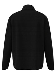 Big & Tall Ottoman Quarter Zip (Caviar) 