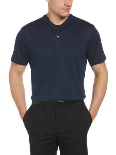 Big & Tall Pique Polo with Casual Collar