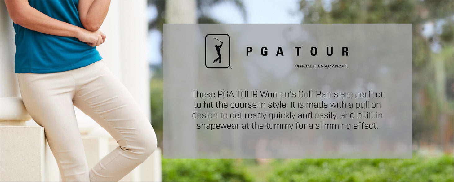 PGA TOUR Apparel | Women's Pull-On Golf Pant