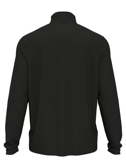 1/4 Zip Fleece Golf Pullover (Caviar) 