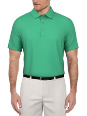 Airflux Mesh Golf Polo (Aqua Green) 