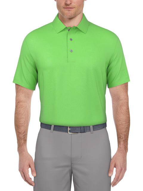 Airflux Solid Mesh Golf Polo (Spring Bouquet) 