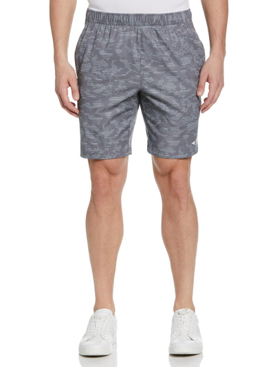 Camo Printed Tennis Short (Gray Fluorite) 