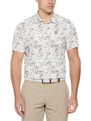 Men's Chi Chi Allover Floral Print Polo