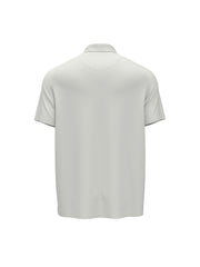 Color Block Tennis Polo  (Bright White) 