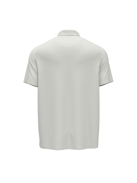 Color Block Tennis Polo  (Bright White) 