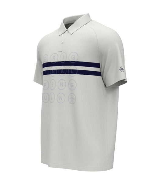 Men's Color Block Tennis Polo