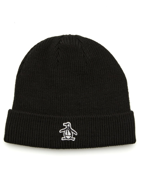 Core Cuffed Golf Beanie (Caviar) 