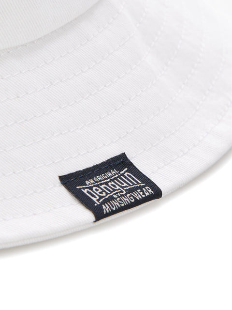 Cotton Bucket Hat  (Bright White) 