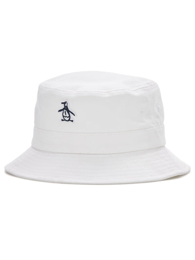 Cotton Bucket Hat  (Bright White) 