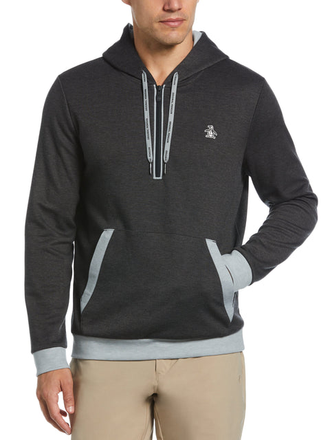 Earl Color Block Layering Hoodie (Dark Caviar Heather) 