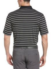 Feeder Stripe Golf Polo (Caviar) 