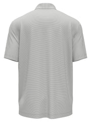 Fine Line Stripe Golf Polo (Quarry) 