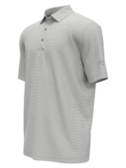 Fine Line Stripe Golf Polo (Quarry) 