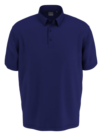 Fine Line Stripe Golf Polo (Peacoat) 