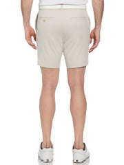 Flat Front Performance Golf Short (Silver Lining) 