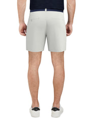 Flat Front Performance Golf Short (Bright White) 