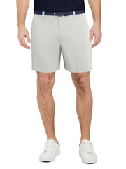 Flat Front Performance Golf Short (Bright White) 