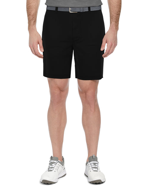 Flat Front Performance Pull-On Golf Short (Caviar) 