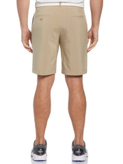 Flat Front Solid Golf Short (Chinchilla) 