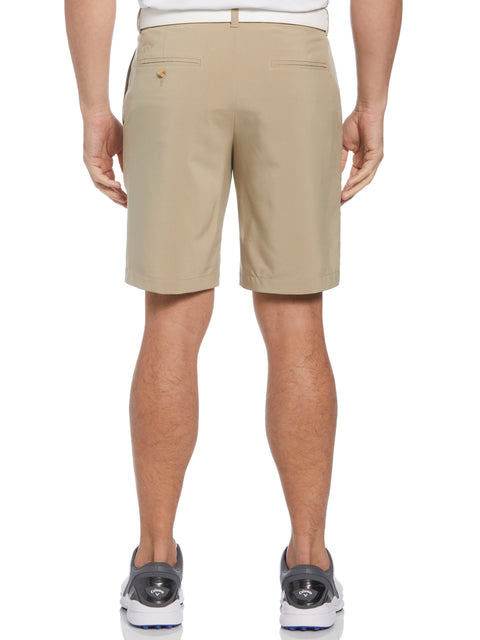 Flat Front Solid Golf Short (Chinchilla) 