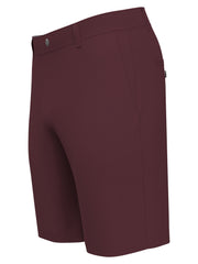 Flat Front Solid Golf Short (Tawny Port) 