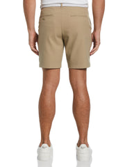 Flat Front Solid Golf Shorts (Chinchilla) 