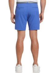 Men's Flat Front Solid Golf Shorts