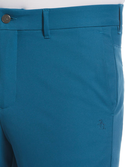 Men's Flat Front Solid Golf Shorts