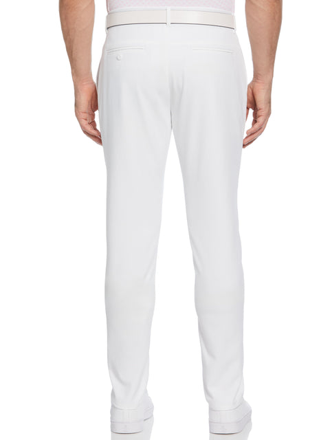 Flat Front Solid Golf Trousers (Bright White) 