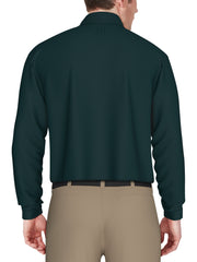 Jacquard Golf Polo (Dark Sea) 