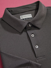 Men's Jacquard Golf Polo