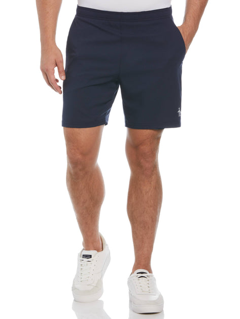 Printed Compression Lining Tennis Shorts