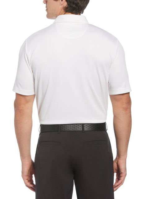 MicroTexture Golf Polo (Bright White) 