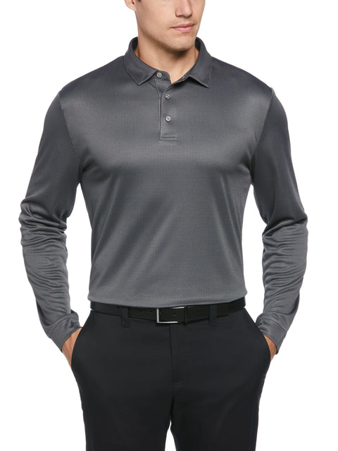 Mini Jacquard Golf Polo (Quiet Shade) 