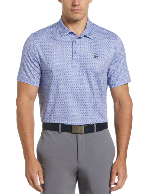 Original Floral Print Polo (Amparo Blue) 