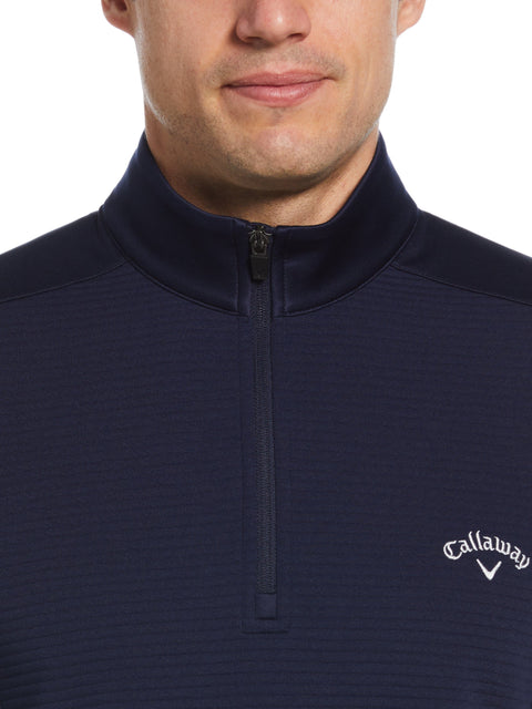 1/4 Zip Golf Jacket (Peacoat) 