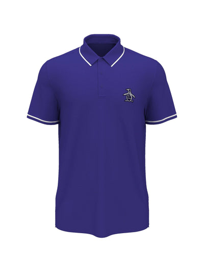 Men's Oversized Pete Tipped Short Sleeve Golf Polo Shirt