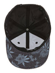 PGA TOUR TROPICAL PRINT CAP (Caviar) 