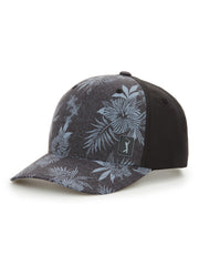 PGA TOUR TROPICAL PRINT CAP (Caviar) 