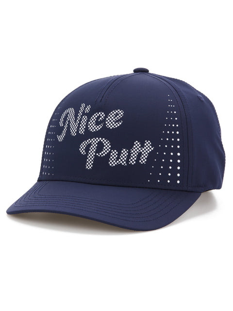 PGA TOUR PERFORATED NICE PUTT CAP (Peacoat) 