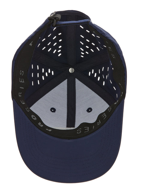 Perforated Oval Patch Golf Cap (Peacoat) 