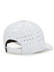 Perforated Oval Patch Golf Cap (Bright White) 