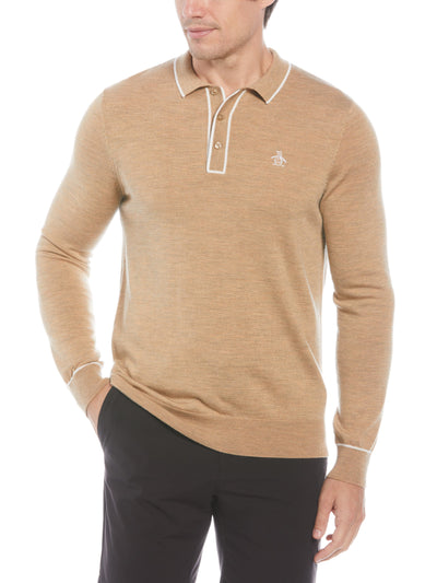 Men's The Earl Merino Wool Blend Golf Jumper